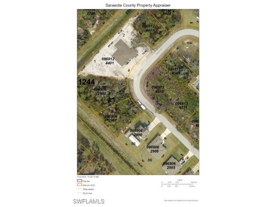 Northport Waterway Lakes and Canals Lot For Sale in North Port Florida