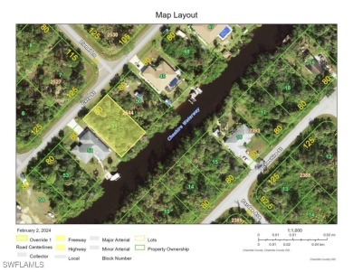 Port Charlotte Waterway Lakes Area Lot For Sale in Port Charlotte Florida