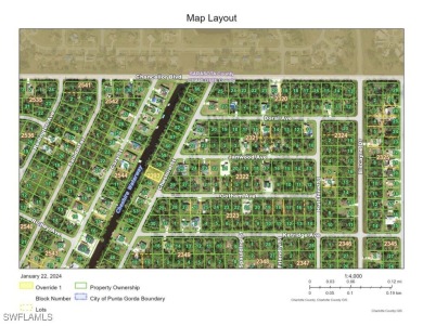 Port Charlotte Waterway Lakes Area Lot For Sale in Port Charlotte Florida