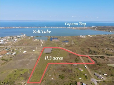 Salt Lake Acreage For Sale in Rockport Texas