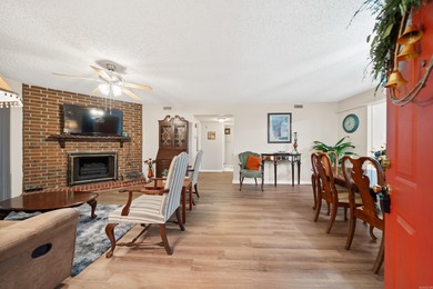 This spacious ground level condo has NO STAIRS.  New flooring in