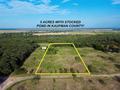 (private lake, pond, creek) Acreage For Sale in Kemp Texas
