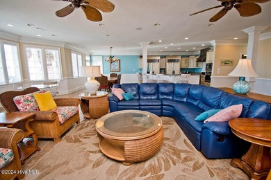 Great location and large oceanfront lot with this stunning home