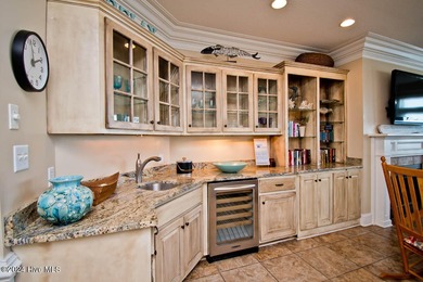 Great location and large oceanfront lot with this stunning home