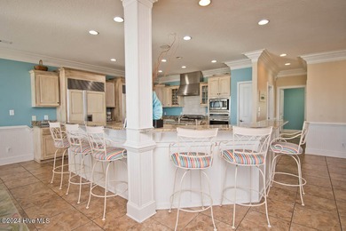 Great location and large oceanfront lot with this stunning home