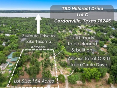 Lake Lot For Sale in Gordonville, Texas