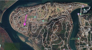 Rare lake view building opportunity on Holiday Island! This lush - photo 1