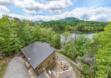 Secluded on Fontana Lake, this modern-mountain, custom-built - photo 5