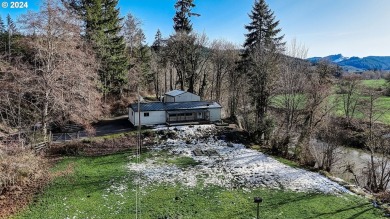 Nehalem River Home For Sale in Birkenfeld Oregon