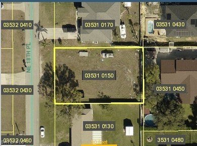 Cape Coral Area Lot For Sale in Cape Coral Florida