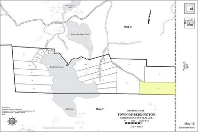 (private lake, pond, coastal) Acreage For Sale in Beddington Maine