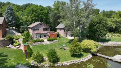 Exceptional Luxury Lake Home with additional Lofted Apt above a - Lake Home For Sale in Waterford, Wisconsin