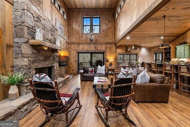 Set on 8.5 pristine acres, this extraordinary custom-built cabin