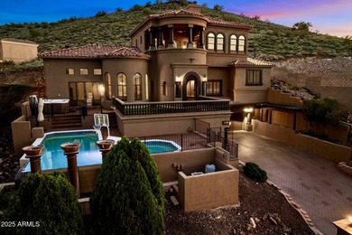 This spectacular mountainside estate was designed to impress