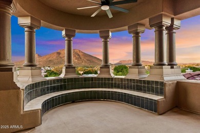 This spectacular mountainside estate was designed to impress