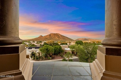 This spectacular mountainside estate was designed to impress