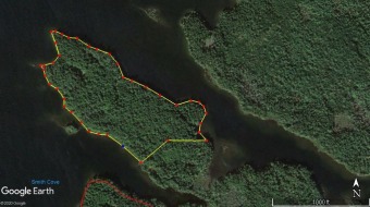 Lake Acreage Off Market in Cathance Twp, Maine
