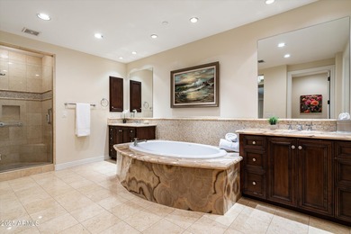 Anchored by an extraordinarily large 36-foot balcony, this