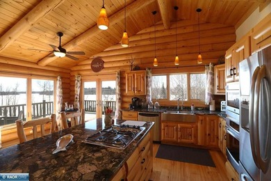 Lake Vermilion Log Home: Rare South Facing 3+BR, 3 BA, Like New - photo 6