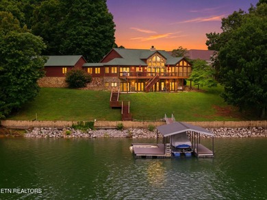 Stunning log home on the main channel of Douglas Lake! This - photo 1