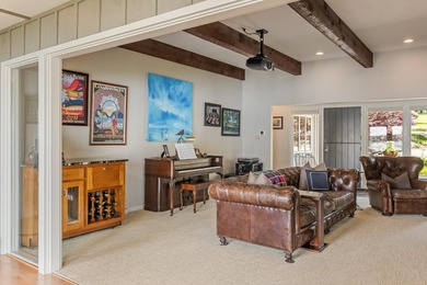 This 4-bedroom, 3-bath midcentury lake home offers 100 feet of - photo 13