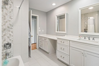This 4-bedroom, 3-bath midcentury lake home offers 100 feet of - photo 32