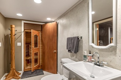 This 4-bedroom, 3-bath midcentury lake home offers 100 feet of - photo 45