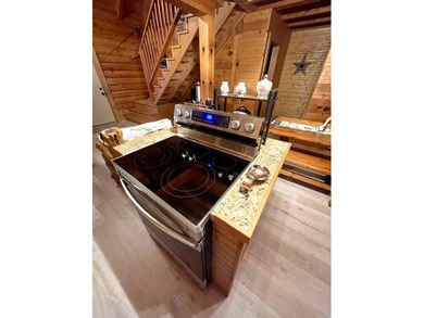 A true Abe Lincoln log home featuring 2 bedrooms, one up, one - photo 4