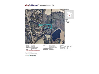 (private lake, pond, coastal) Lot For Sale in Valdosta Georgia