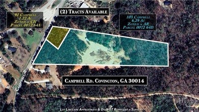 Jackson Lake Lot For Sale in Covington Georgia