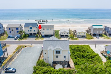 Second row home with protected ocean and sound views, an