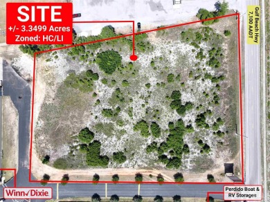 The +/- 3.3499-acre property is located along Gulf Beach Hwy (7 - photo 5