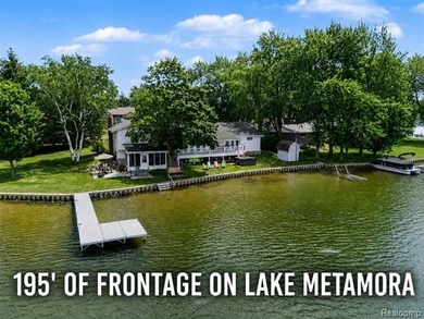 Lake Metamora Home Active Under Contract in Metamora Twp Michigan