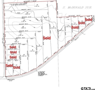 Lake Acreage Off Market in Yantis, Texas