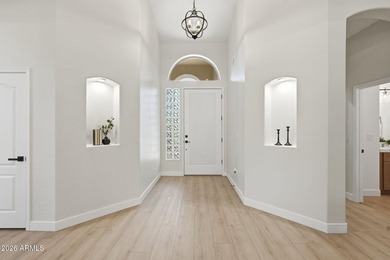 beautifully remodeled powder room adds convenience for guests - photo 8