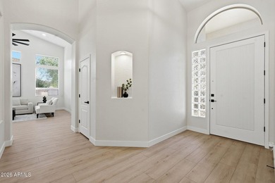 beautifully remodeled powder room adds convenience for guests - photo 10