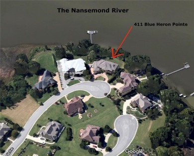 Nansemond River Home For Sale in Suffolk Virginia