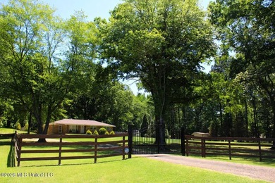 Lovely one-level home situated on a gated 4.8-acre lot in the - photo 1