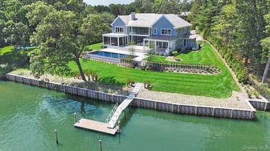 Positioned on a prime stretch of waterfront in Quogue, this - photo 43
