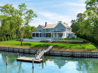 Positioned on a prime stretch of waterfront in Quogue, this - photo 46