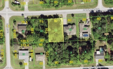 Port Charlotte Waterway Area Lot For Sale in Port Charlotte Florida