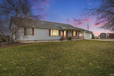 (private lake, pond, creek) Home Sale Pending in Larwill Indiana