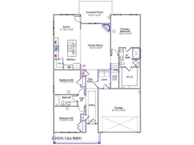Welcome to the Bates II plan, offering 4 bedrooms and 3 - photo 3