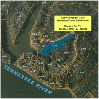 Tennessee River - Decatur County Lot Sale Pending in Bath Springs Tennessee