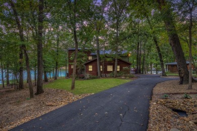 Incredible waterfront home is the perfect example of rustic - Lake Home Sale Pending in Scroggins, Texas