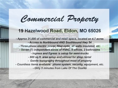 Lake Commercial For Sale in Eldon, Missouri