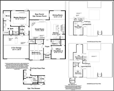 Beautiful 4 bed, 3 bath home in Greenwood's only 55+ active