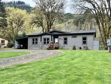 Alsea River Home For Sale in Alsea Oregon