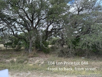 Lake Lot For Sale in Blanco, Texas