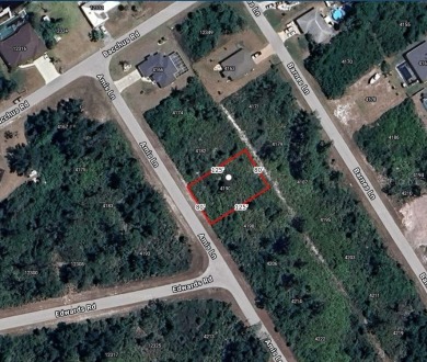 Port Charlotte Waterway Lakes Area Lot For Sale in Port Charlotte Florida
